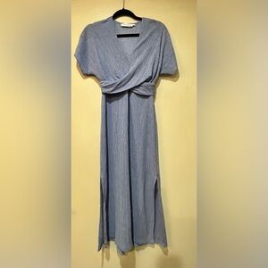 Floret Studios, Nordstrom, pale iris midi dress.